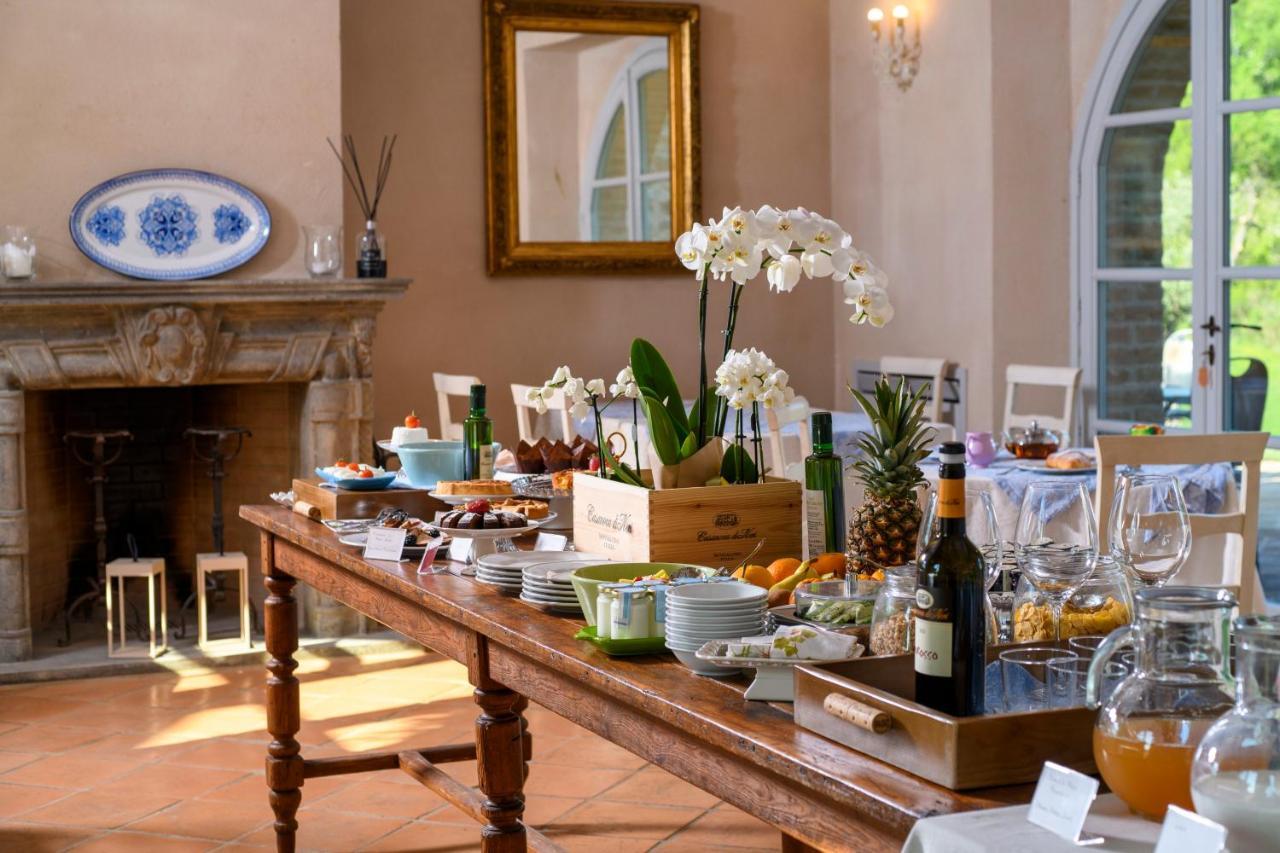 Vila Casanova Di Neri Relais Montalcino Exteriér fotografie