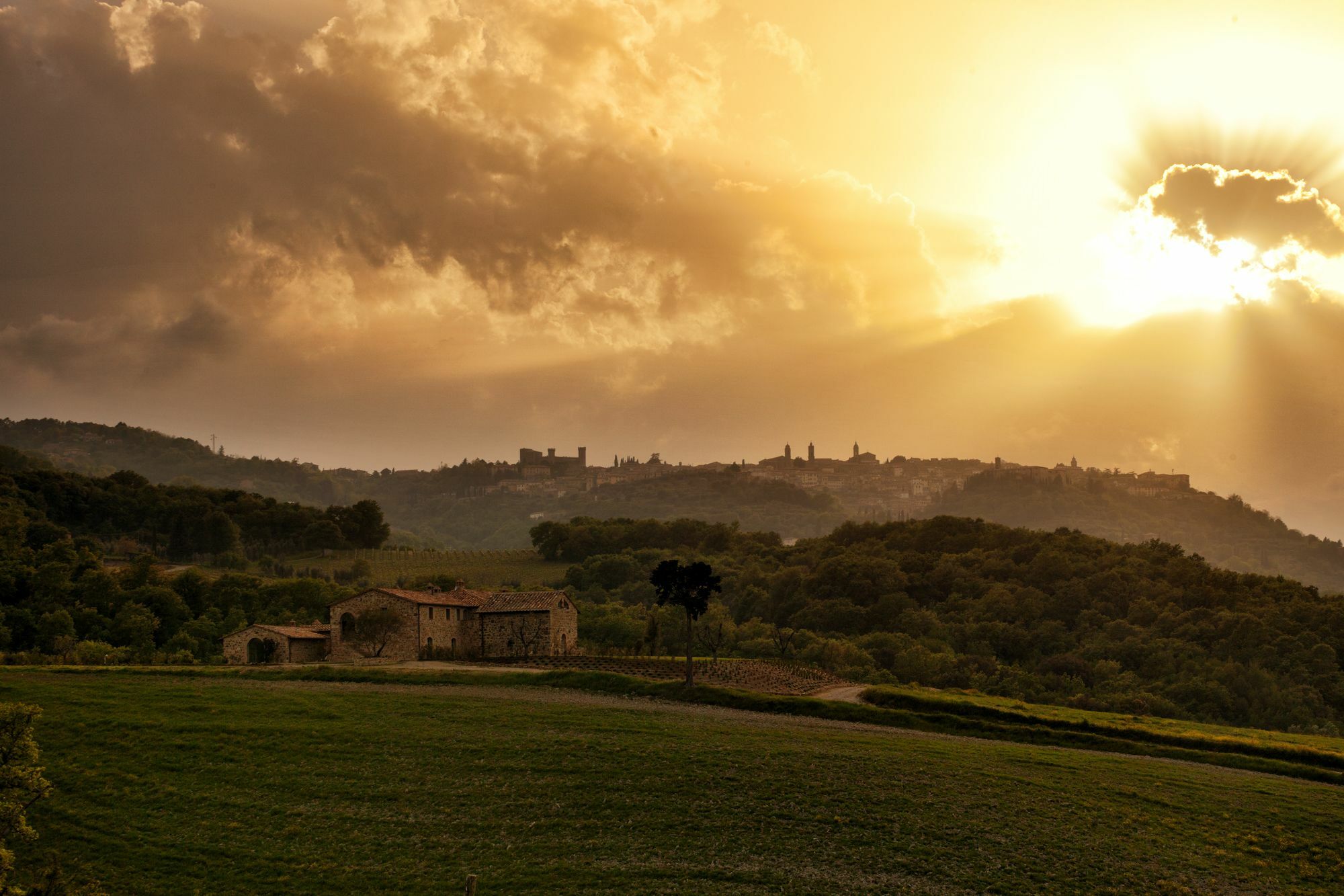 Vila Casanova Di Neri Relais Montalcino Exteriér fotografie